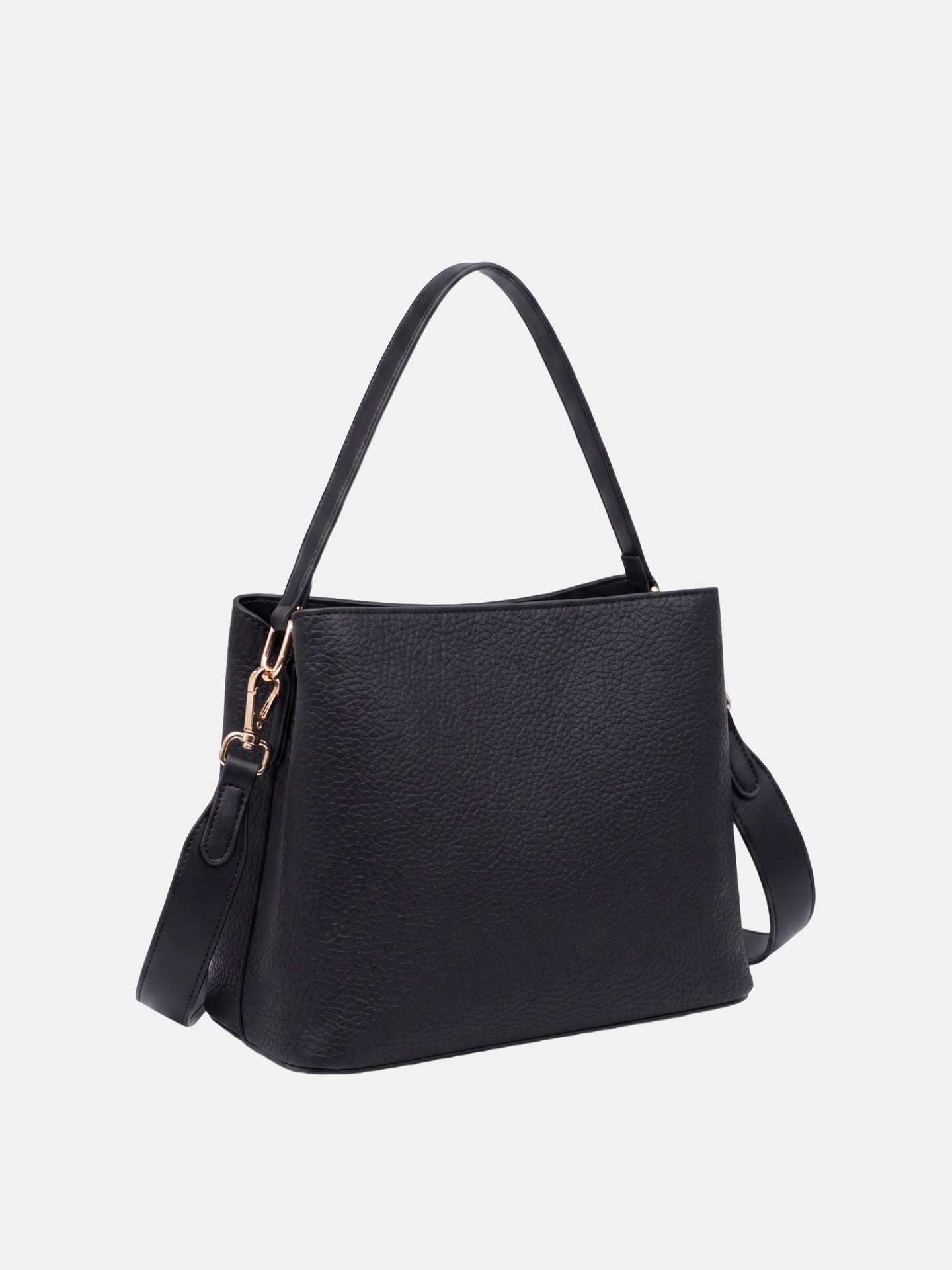 Borsa a Mano in Poliestere 100% Nero