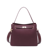 Borsa a Mano in Poliestere 100% Bordeaux
