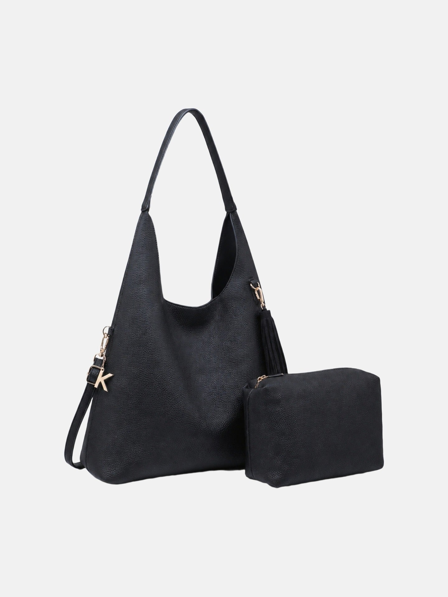 Borsa a Mano in Poliestere 100% Nero