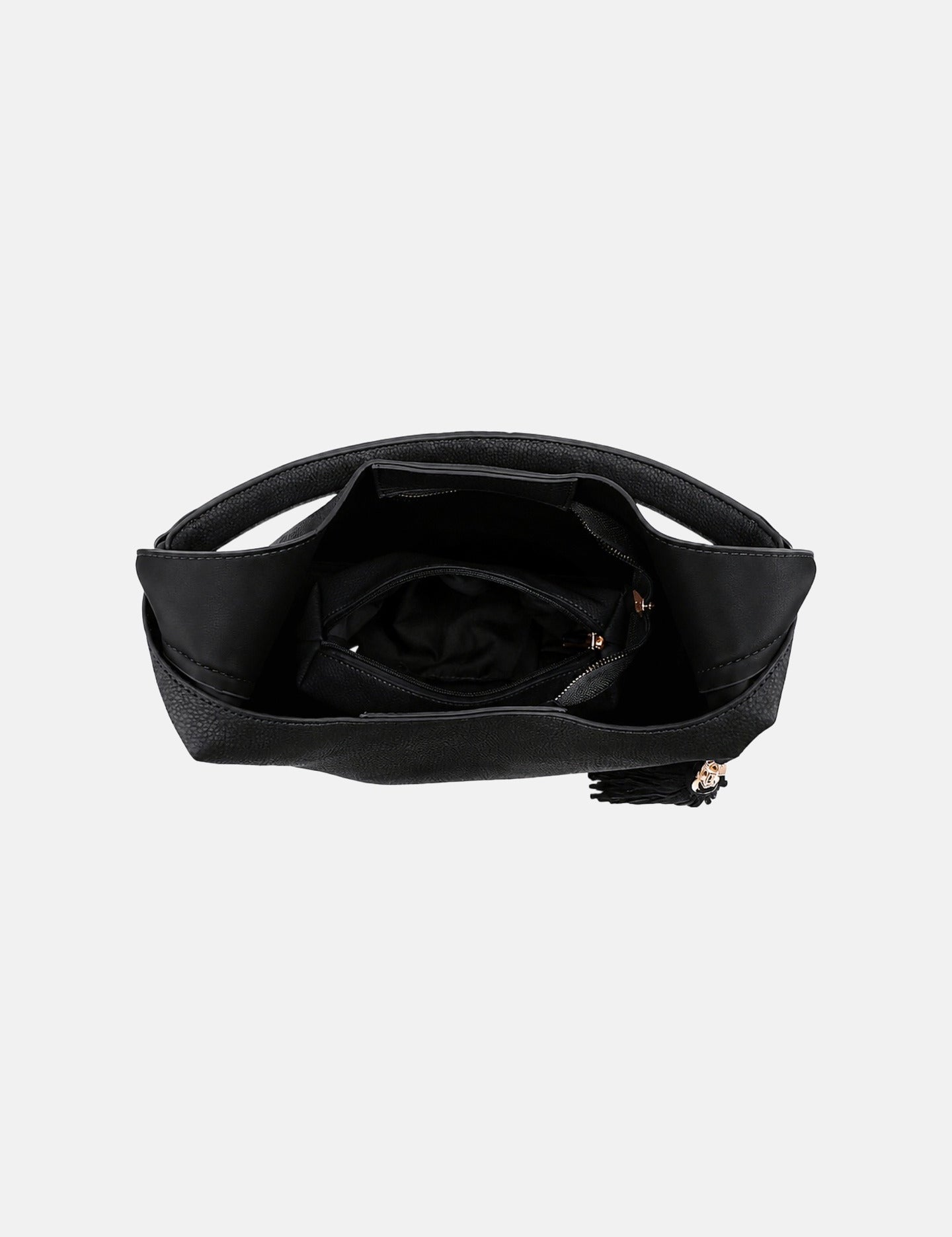 Borsa a Mano in Poliestere 100% Nero