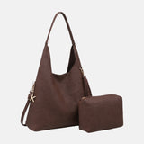 Borsa a Mano in Poliestere 100% Marrone