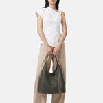 Borsa a Mano in Poliestere 100% Verde