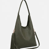 Borsa a Mano in Poliestere 100% Verde