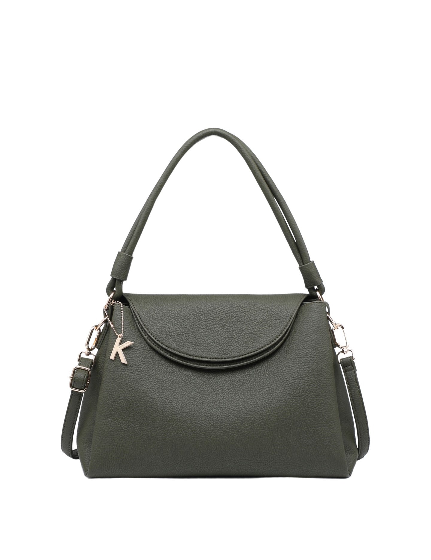 Borsa a Mano in Poliestere 100% Verde