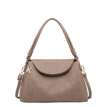 Borsa a Mano in Poliestere 100% Beige Scuro
