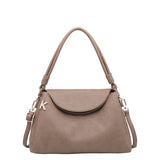 Borsa a Mano in Poliestere 100% Beige Scuro