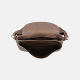 Borsa a Mano in Poliestere 100% Beige Scuro