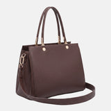 Borsa a Mano in Poliestere 100% Marrone
