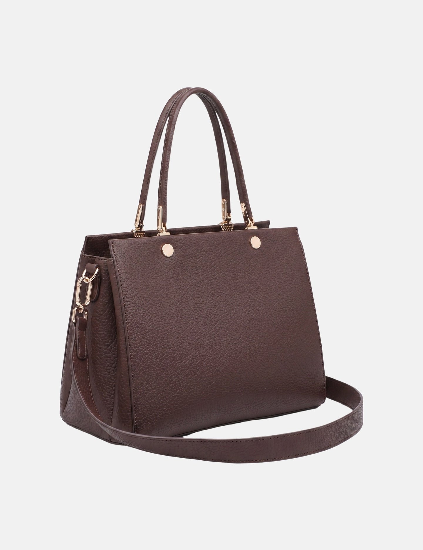 Borsa a Mano in Poliestere 100% Marrone