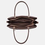 Borsa a Mano in Poliestere 100% Marrone