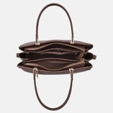 Borsa a Mano in Poliestere 100% Marrone
