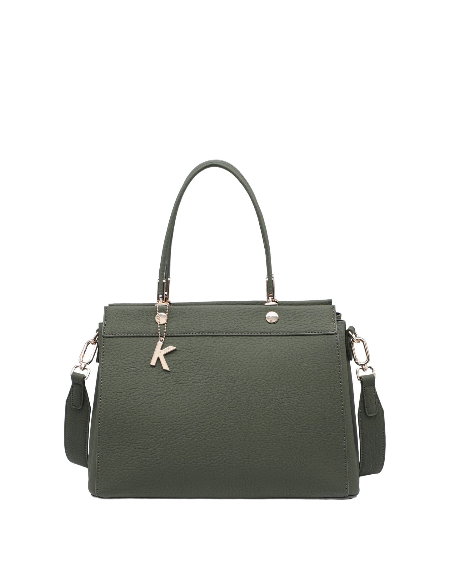 Borsa a Mano in Poliestere 100% Verde