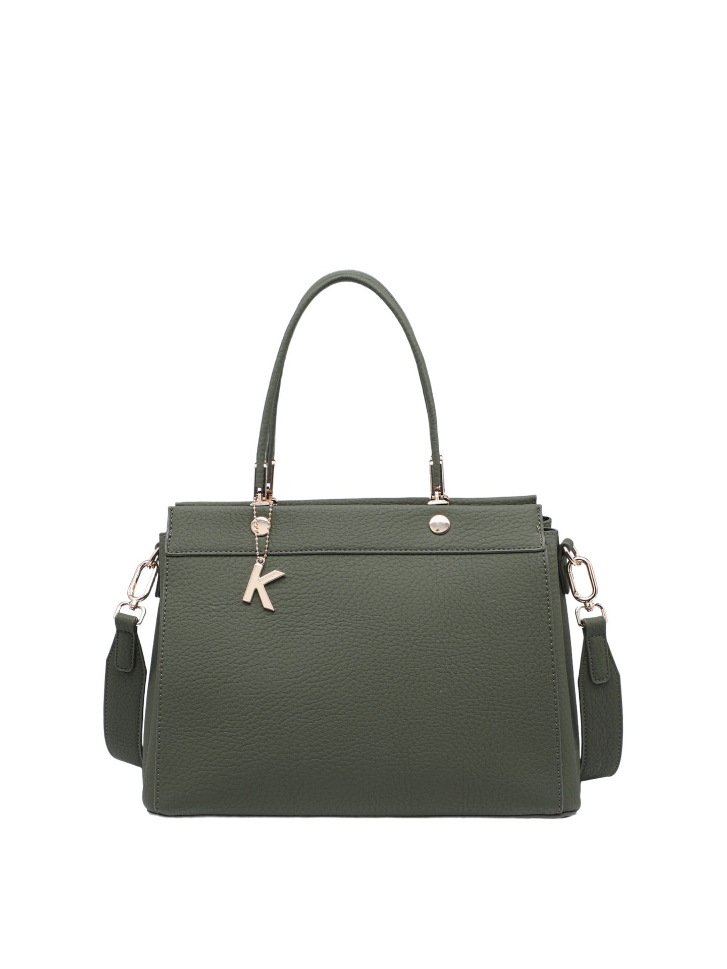Borsa a Mano in Poliestere 100% Verde