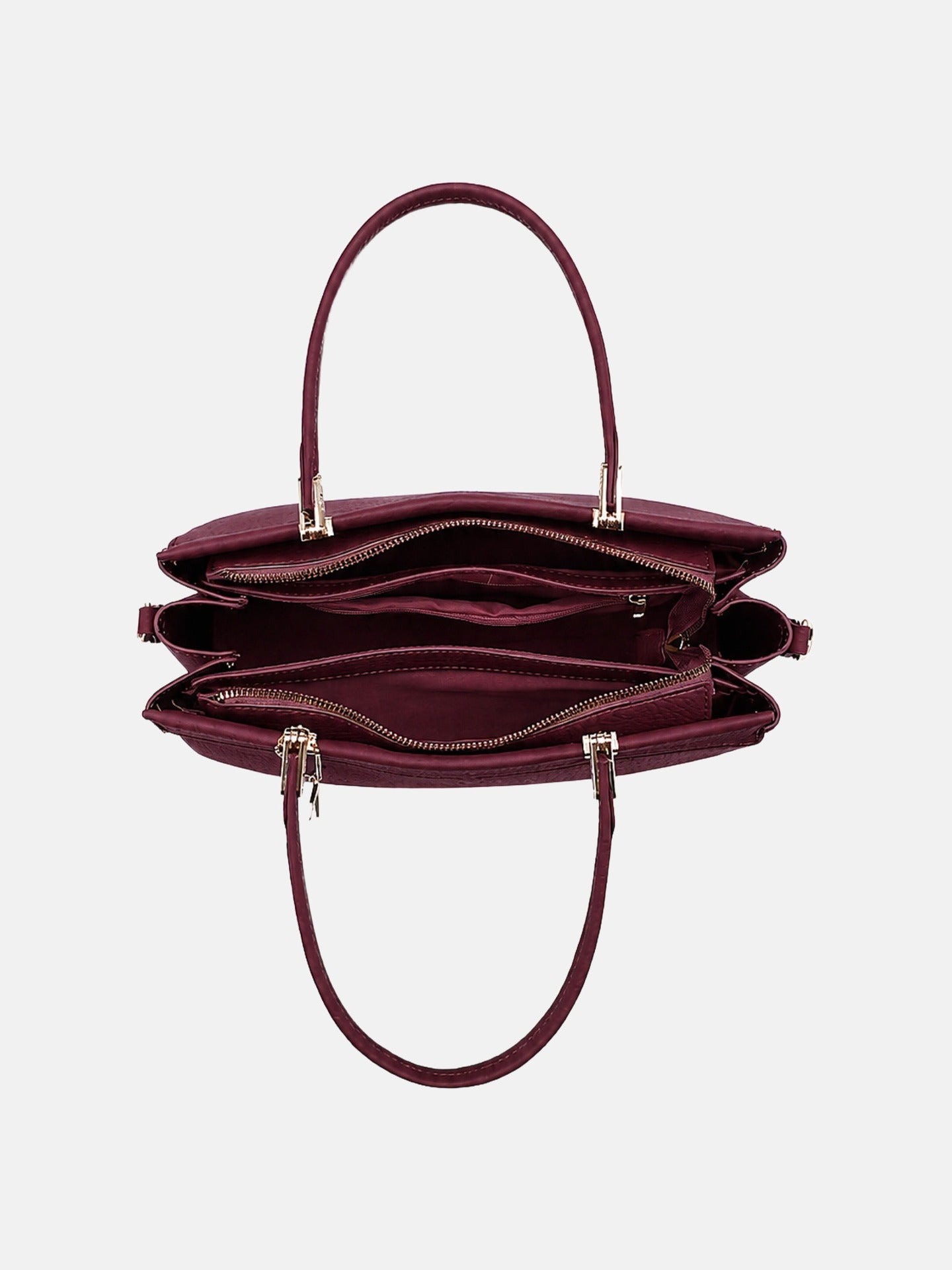 Borsa a Mano in Poliestere 100% Rosso