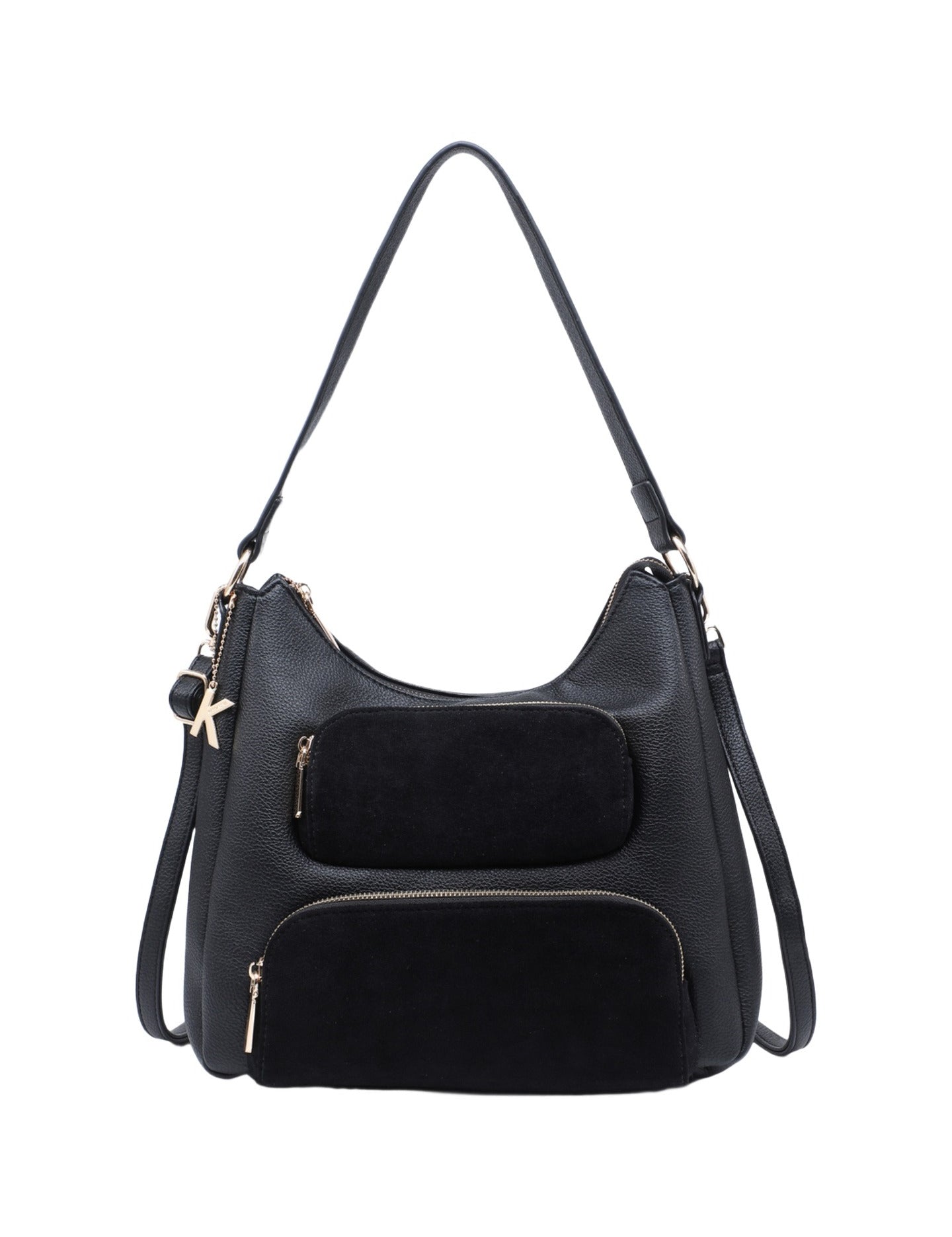 Borsa a Mano in Poliestere 100% Nero