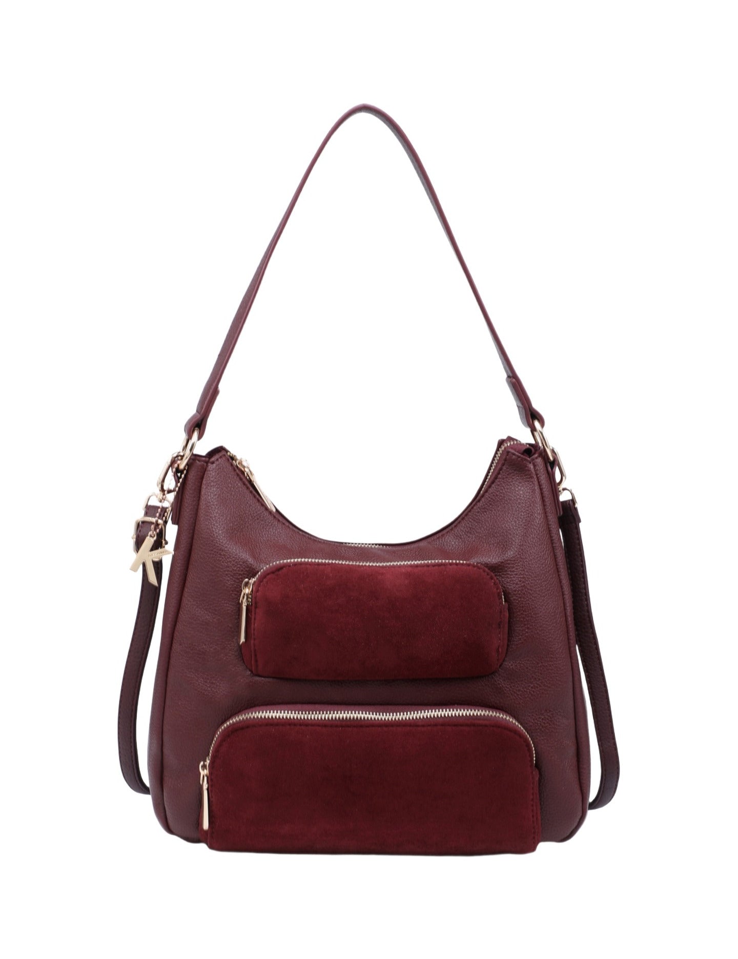 Borsa a Mano in Poliestere 100% Rosso