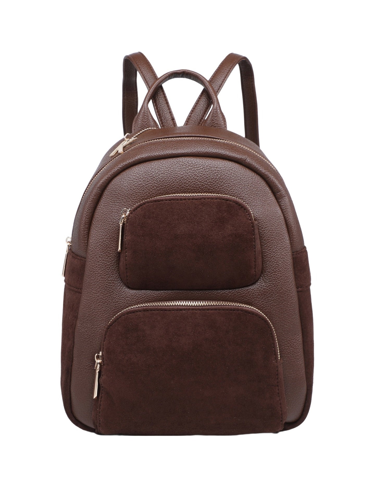 Borsa a Mano in Poliestere 100% Marrone