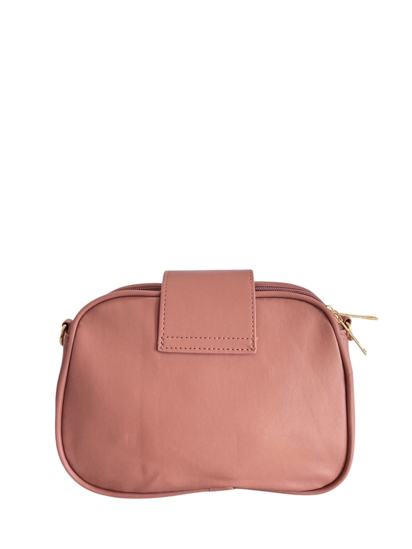 Borsa a Mano in 100% Pu Vegan Leather Rosa
