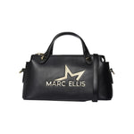 Borsa a Spalla in Pelle Vegana Nero