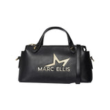 Borsa a Spalla in Pelle Vegana Nero