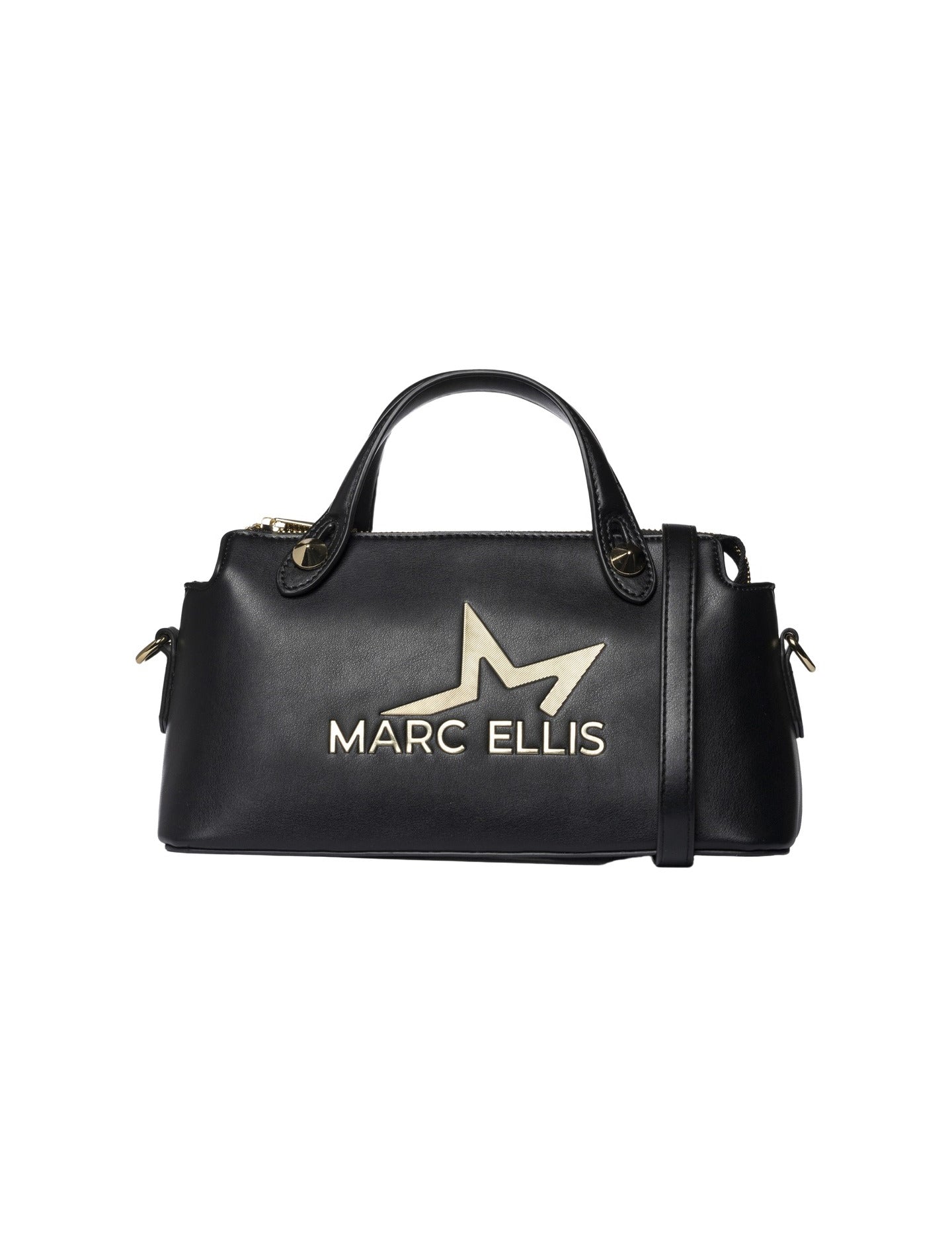 Borsa a Spalla in Pelle Vegana Nero