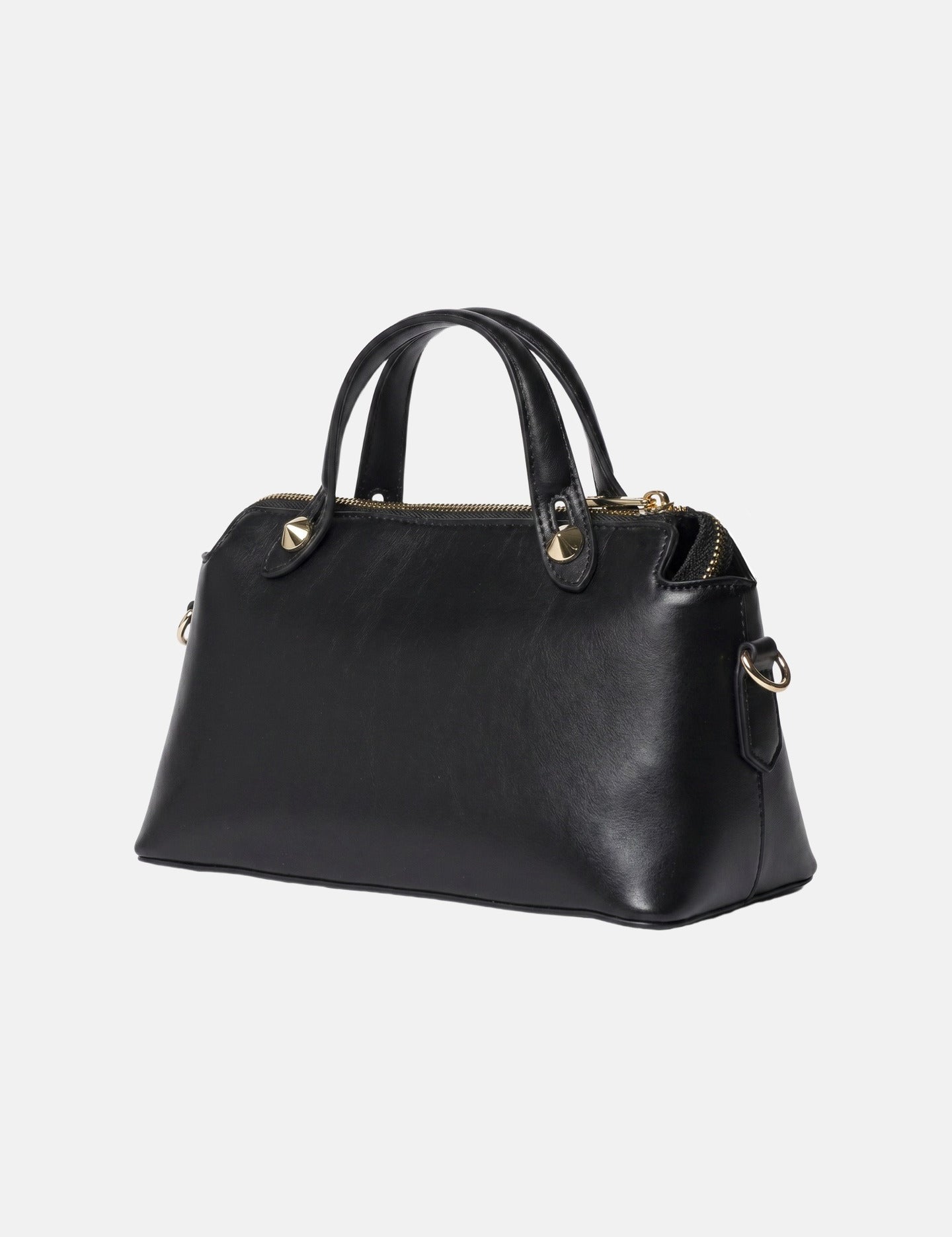 Borsa a Spalla in Pelle Vegana Nero