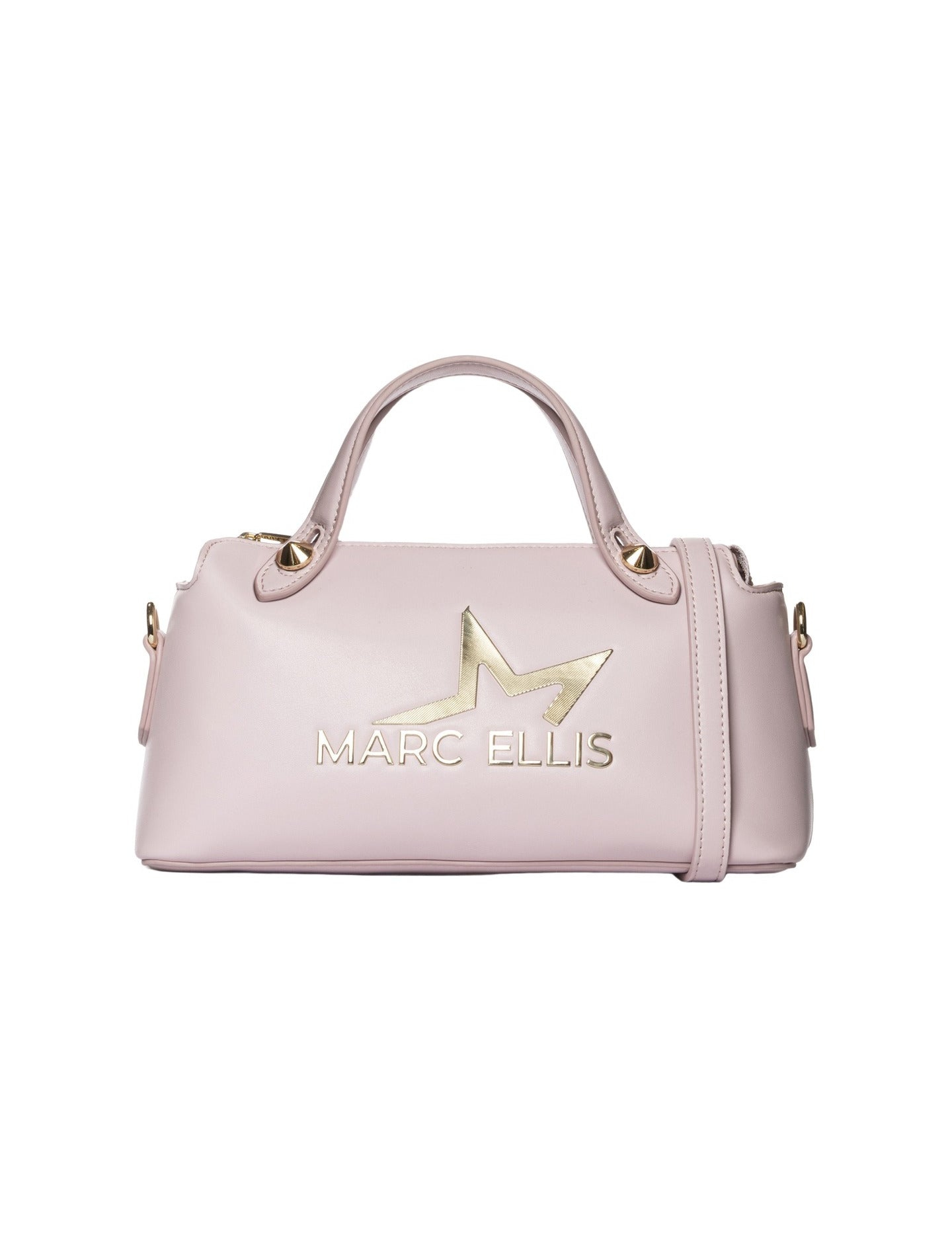 Borsa a Spalla in Pelle Vegana Rosa