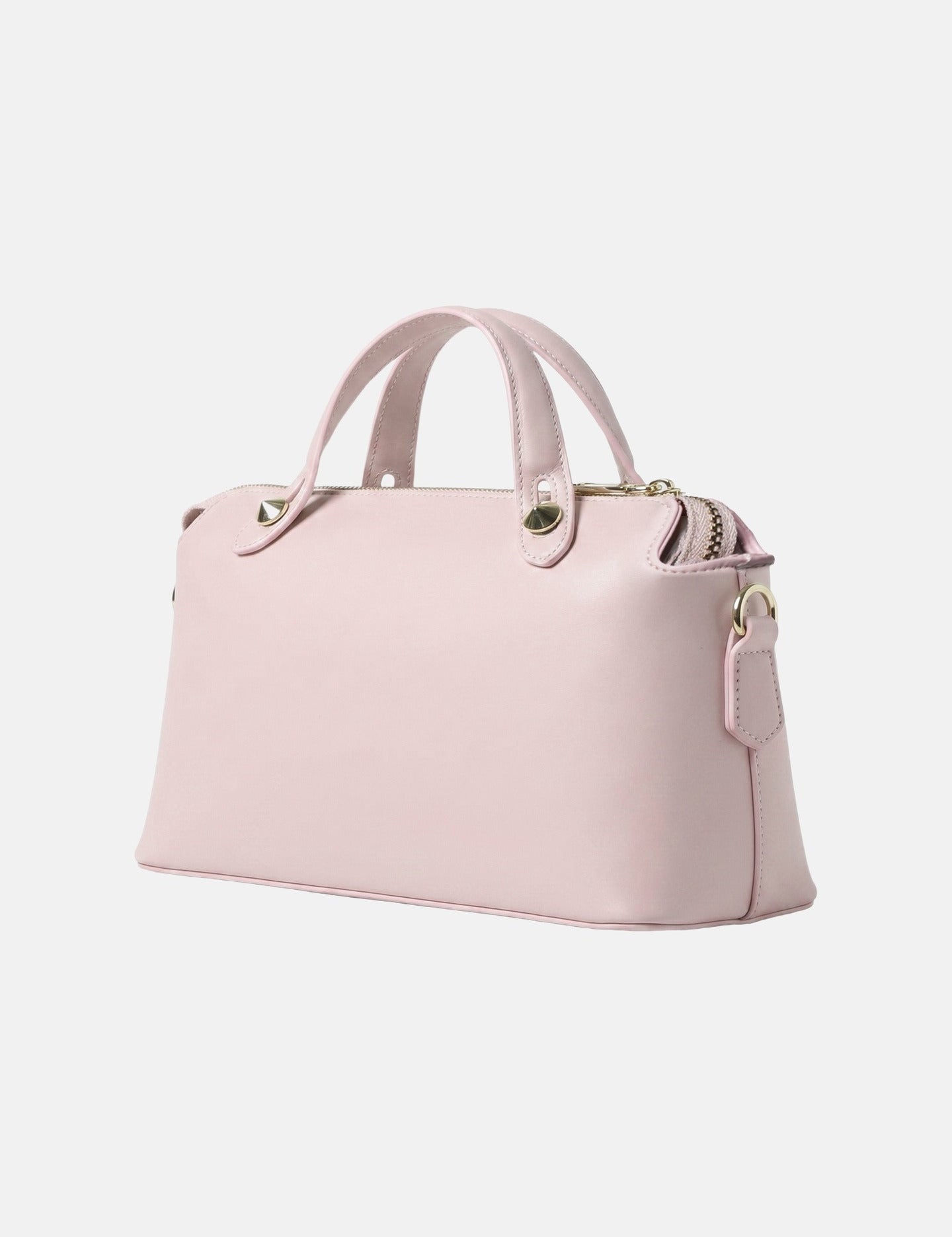Borsa a Spalla in Pelle Vegana Rosa