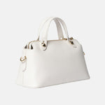 Borsa a Spalla in Pelle Vegana Bianco