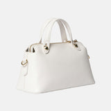 Borsa a Spalla in Pelle Vegana Bianco