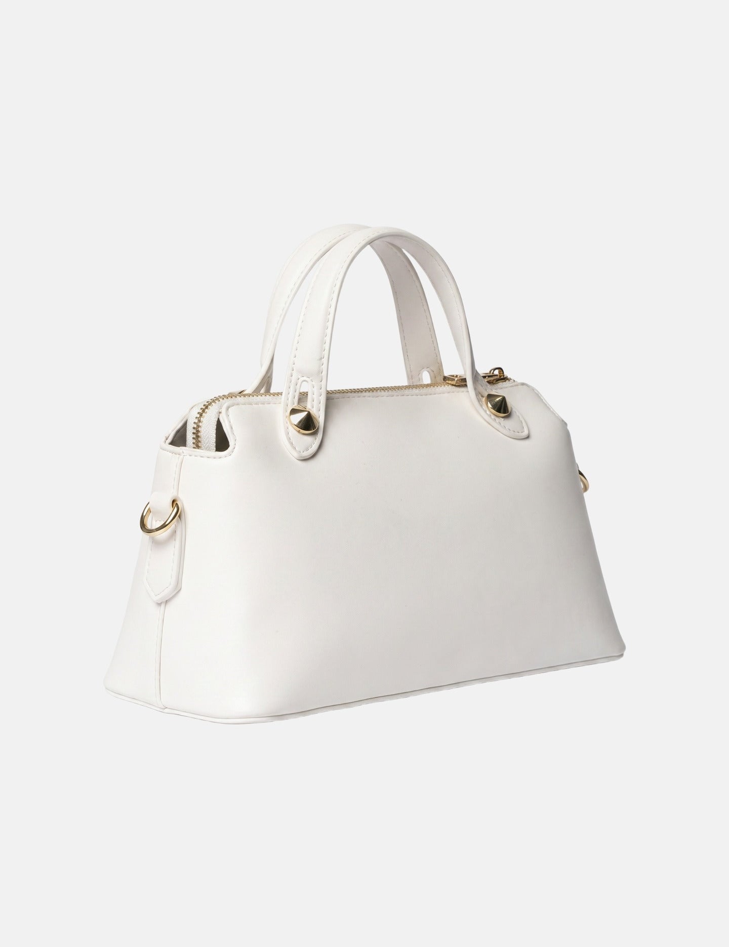 Borsa a Spalla in Pelle Vegana Bianco