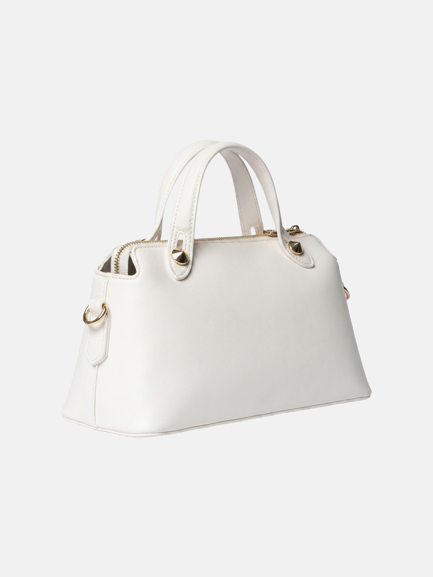 Borsa a Spalla in Pelle Vegana Bianco