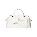 Borsa a Spalla in Pelle Vegana Bianco