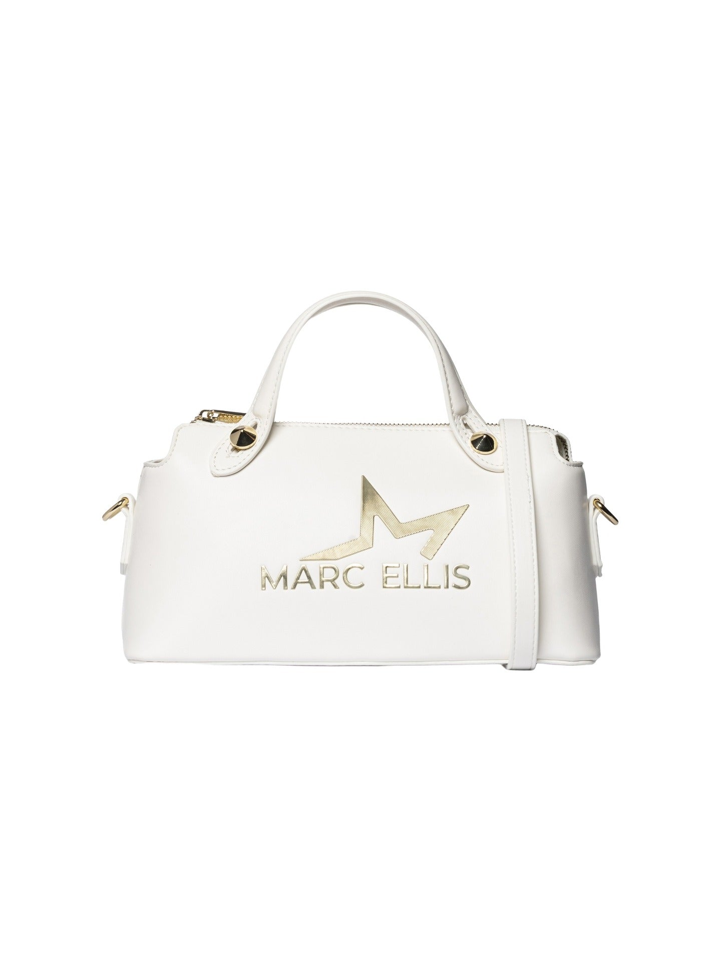 Borsa a Spalla in Pelle Vegana Bianco