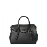 Borsa a Mano in Polyurethane Nero