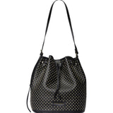 Borsa a Spalla in Pelle Vegana Nero