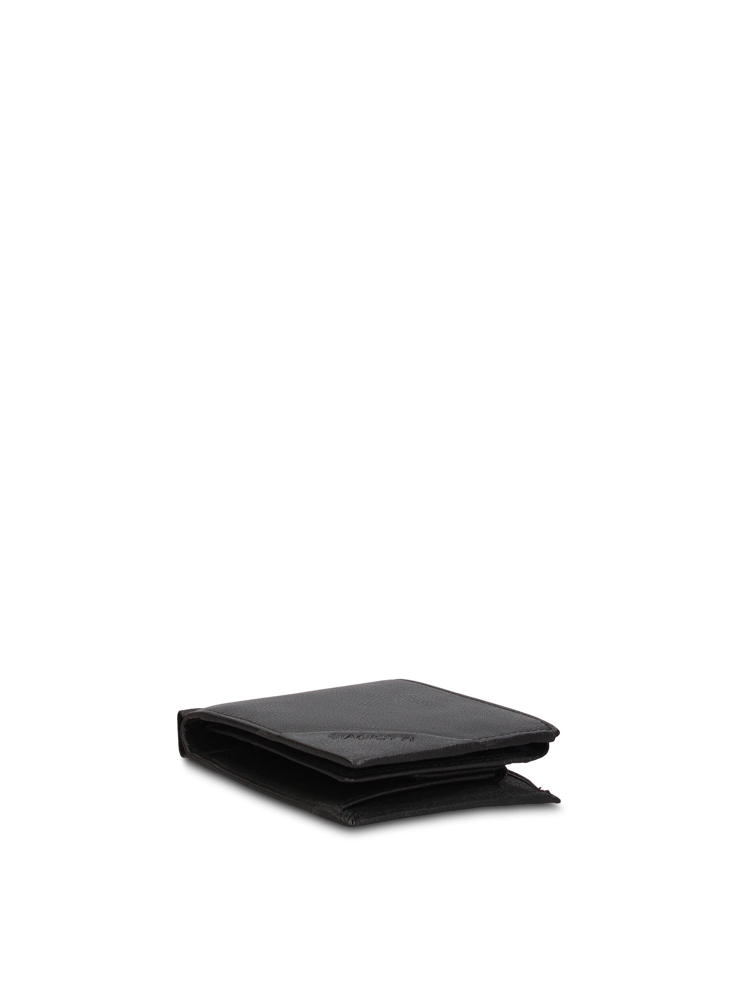 Portafoglio in Vera Pelle Nero