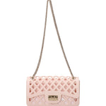 Borsa a Mano in 100% Pu Vegan Leather Oro