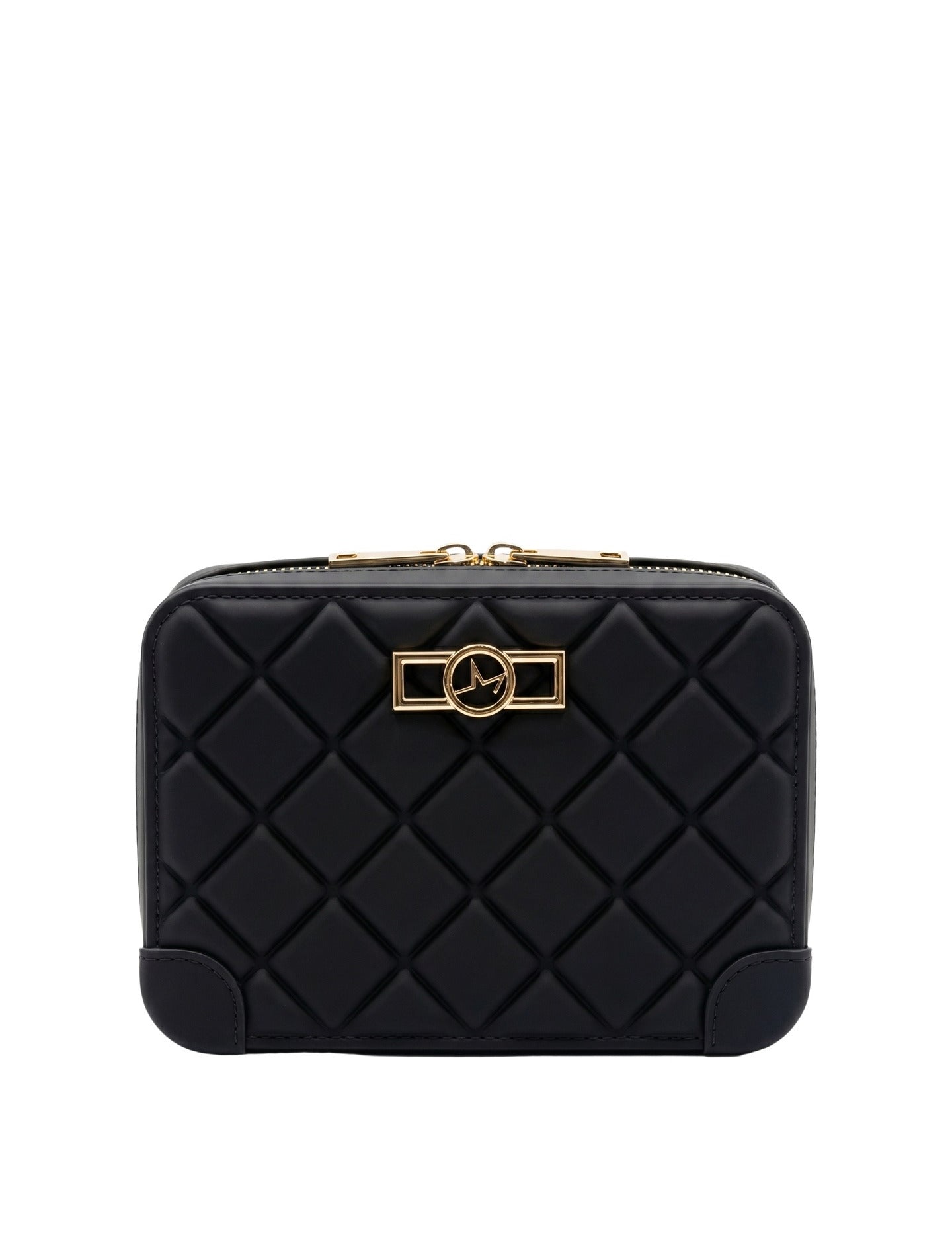 Borsa a Spalla in 100% Pu Vegan Leather Nero