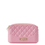 Borsa a Spalla in 100% Pu Vegan Leather Rosa