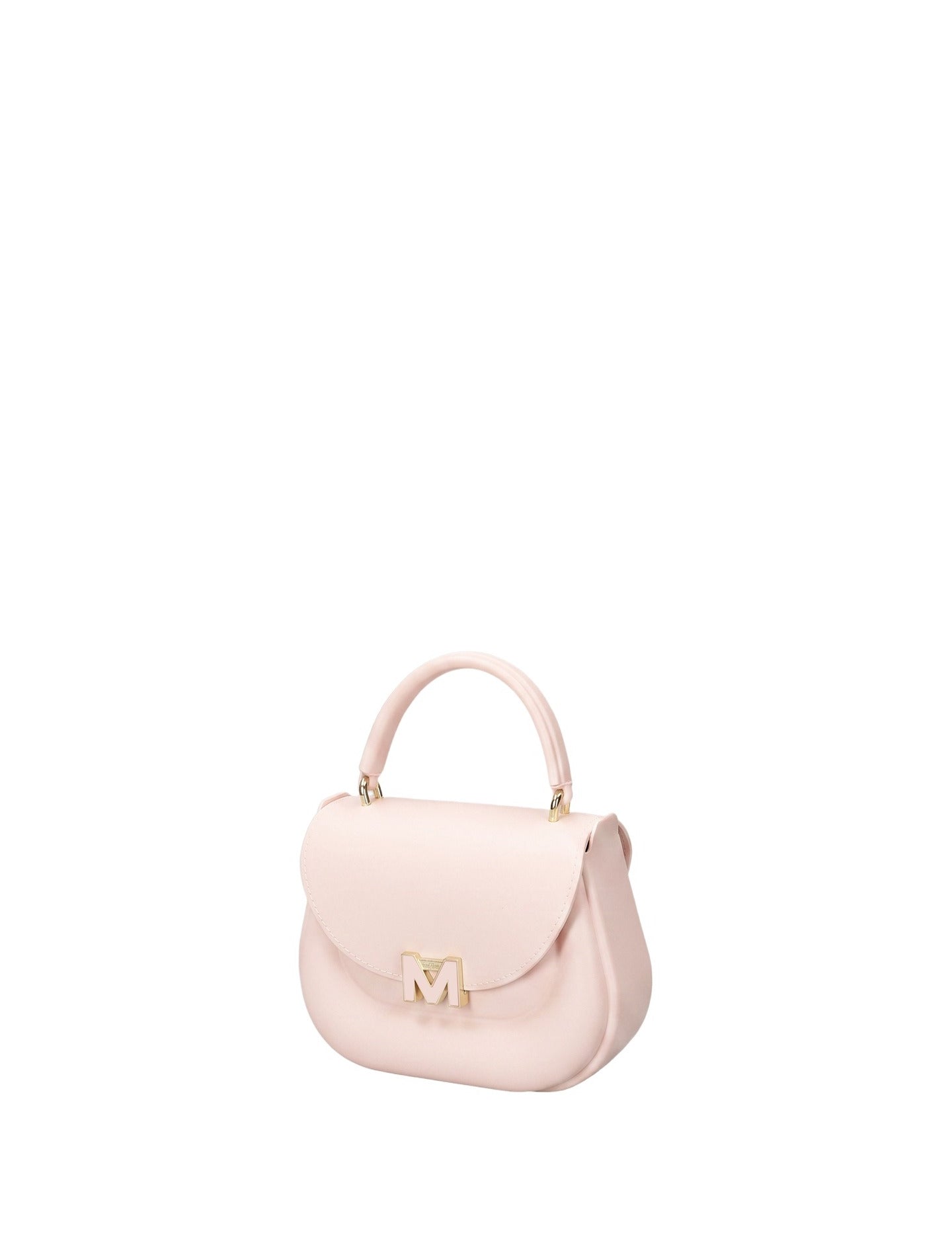 Borsa a Mano in 100% Pu Vegan Leather Oro