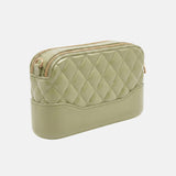 Borsa a Spalla in 100% Pu Vegan Leather Oro