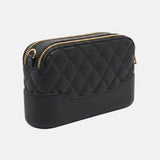 Borsa a Spalla in 100% Pu Vegan Leather Nero
