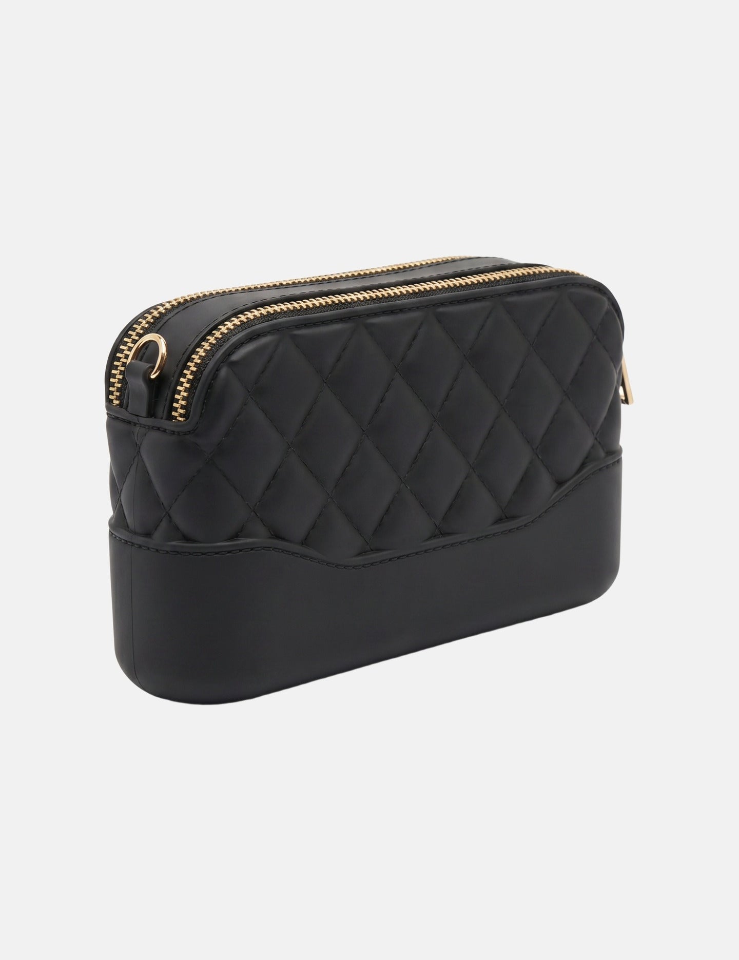 Borsa a Spalla in 100% Pu Vegan Leather Nero