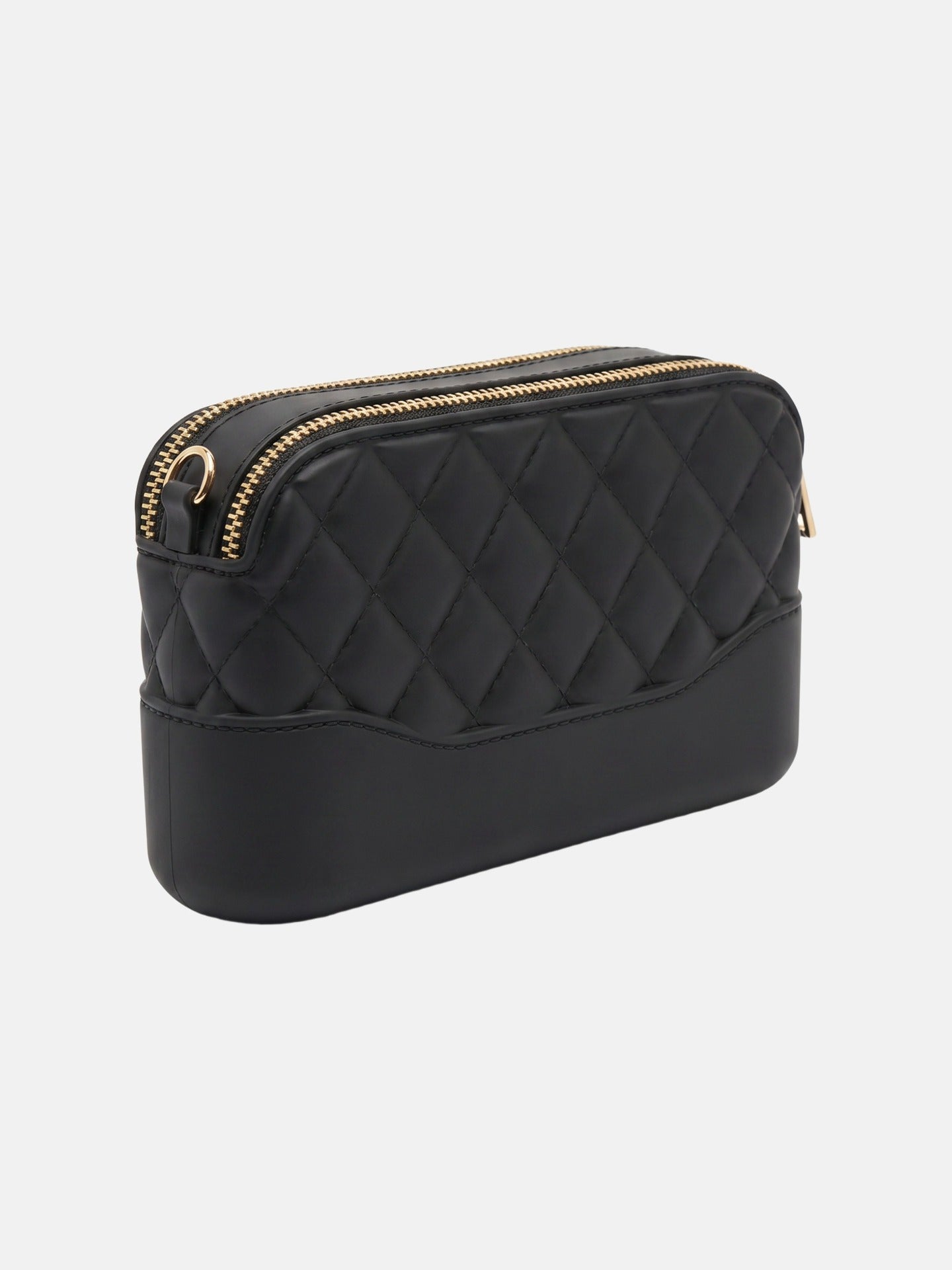 Borsa a Spalla in 100% Pu Vegan Leather Nero