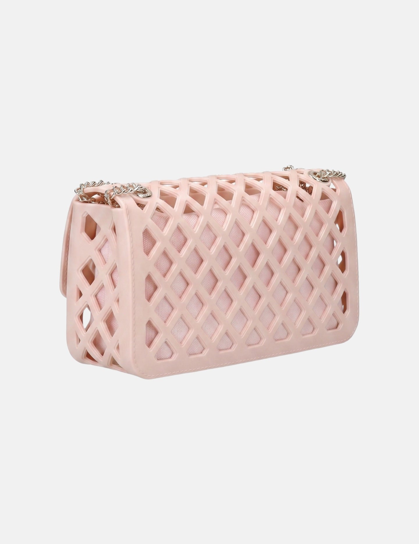 Borsa a Mano in 100% Pu Vegan Leather Oro