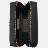 Borsa a Spalla in 100% Pu Vegan Leather Nero