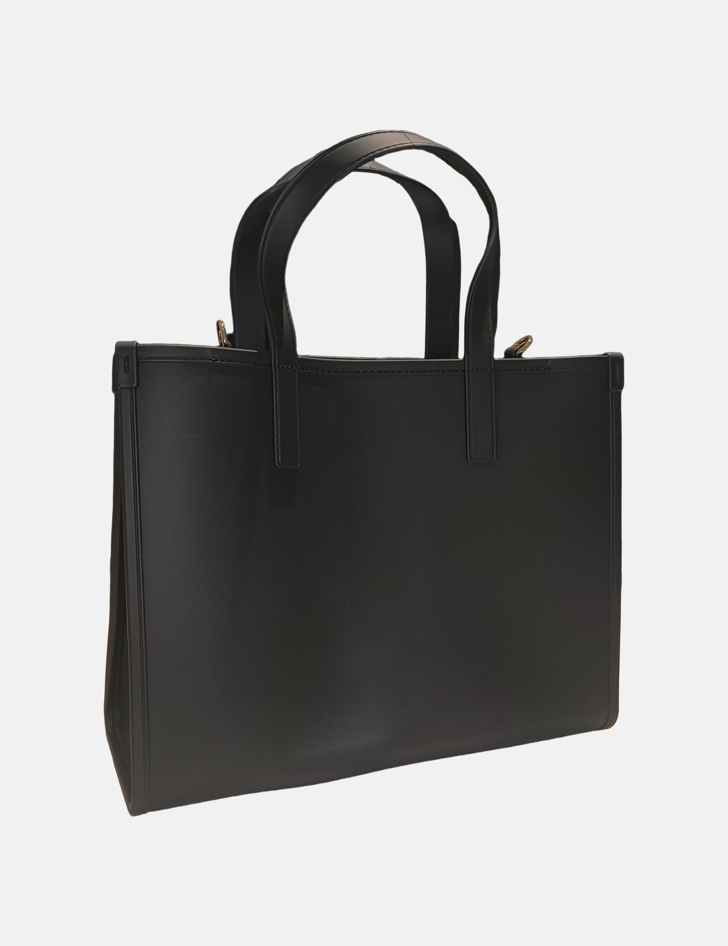 Borsa a Spalla in 100% Pu Vegan Leather Nero