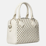 Borsa a Spalla in Pelle Vegana Panna
