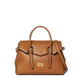Borsa a Mano in Polyurethane Cognac